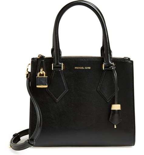 michael kors casey small leather satchel|Michael Kors large satchel handbag.